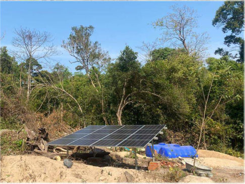 Off-grid solar system